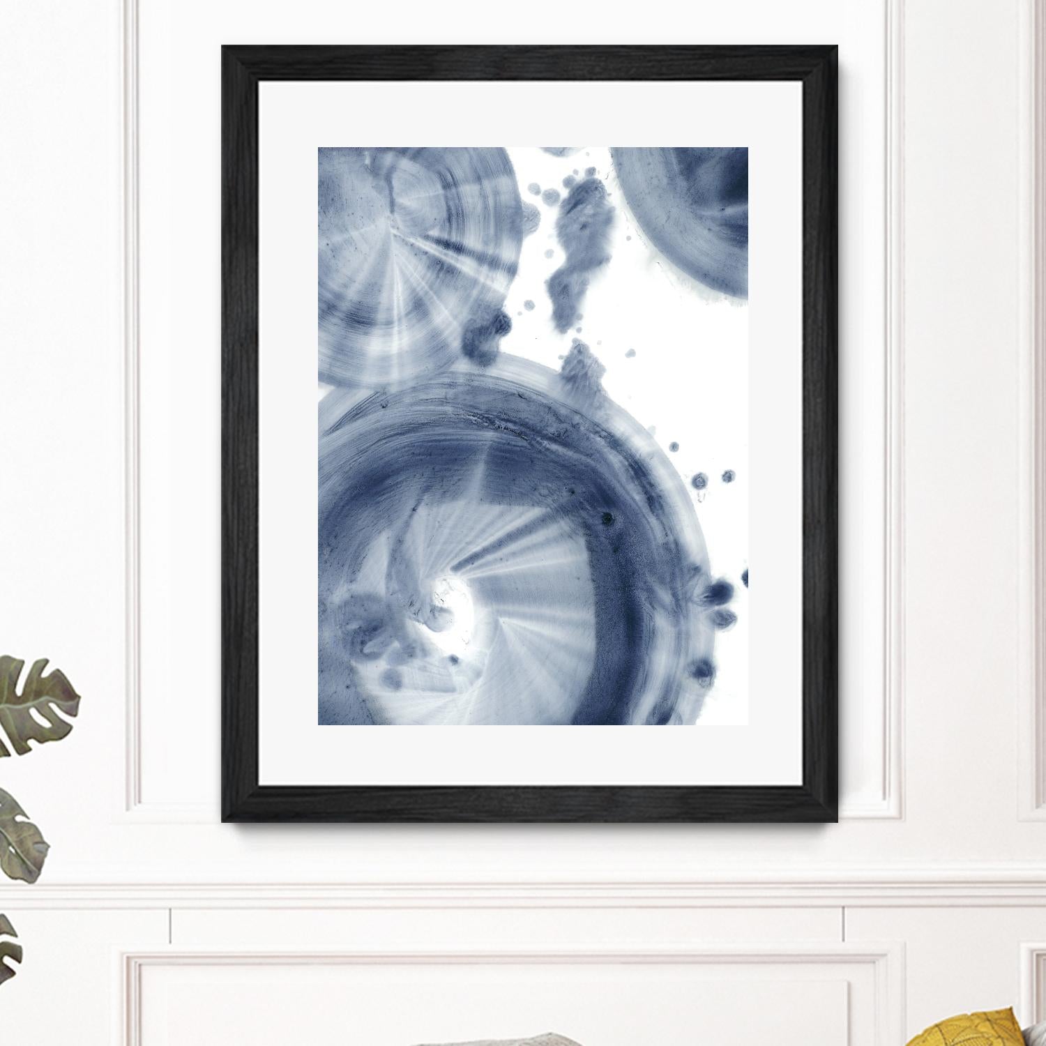 Quasars III by Ethan Harper on GIANT ART - blue abstract