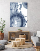 Quasars III by Ethan Harper on GIANT ART - blue abstract