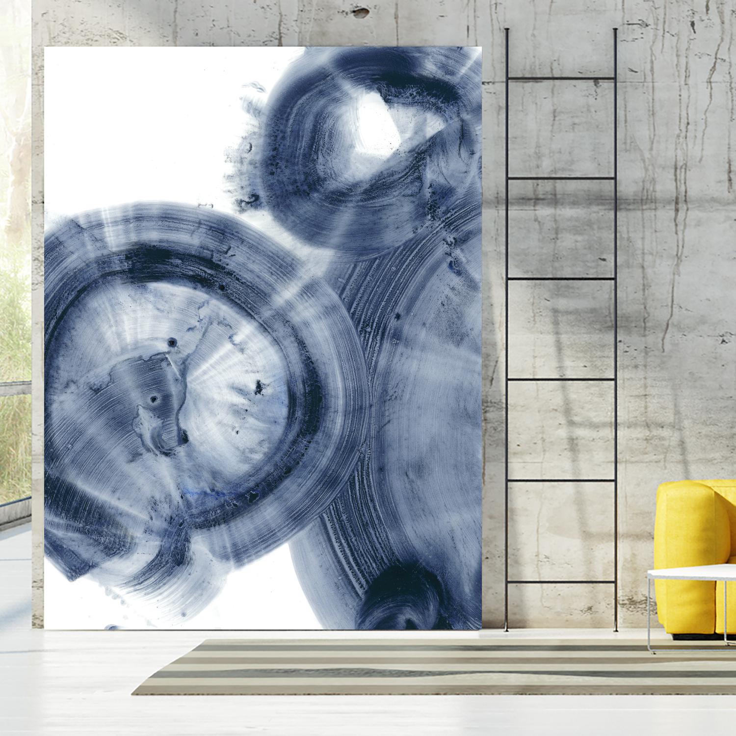 Quasars IV by Ethan Harper on GIANT ART - blue abstract