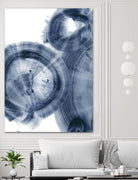 Quasars IV by Ethan Harper on GIANT ART - blue abstract