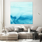 Making Waves I by Ethan Harper on GIANT ART - blue abstract