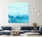 Making Waves I by Ethan Harper on GIANT ART - blue abstract