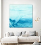 Making Waves I by Ethan Harper on GIANT ART - blue abstract