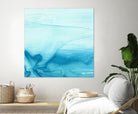 Making Waves I by Ethan Harper on GIANT ART - blue abstract