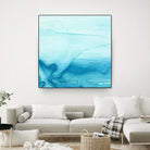 Making Waves I by Ethan Harper on GIANT ART - blue abstract