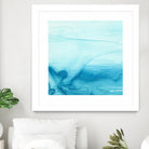 Making Waves I by Ethan Harper on GIANT ART - blue abstract