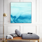 Making Waves I by Ethan Harper on GIANT ART - blue abstract