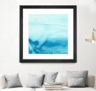 Making Waves I by Ethan Harper on GIANT ART - blue abstract