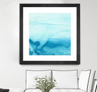 Making Waves I by Ethan Harper on GIANT ART - blue abstract