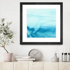 Making Waves I by Ethan Harper on GIANT ART - blue abstract