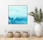 Making Waves I by Ethan Harper on GIANT ART - blue abstract