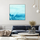Making Waves I by Ethan Harper on GIANT ART - blue abstract