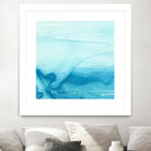 Making Waves I by Ethan Harper on GIANT ART - blue abstract