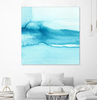 Making Waves III by Ethan Harper on GIANT ART - blue abstract