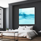 Making Waves III by Ethan Harper on GIANT ART - blue abstract