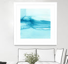 Making Waves III by Ethan Harper on GIANT ART - blue abstract