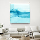 Making Waves III by Ethan Harper on GIANT ART - blue abstract