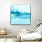 Making Waves III by Ethan Harper on GIANT ART - blue abstract