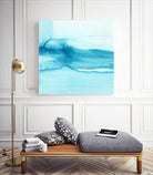 Making Waves III by Ethan Harper on GIANT ART - blue abstract