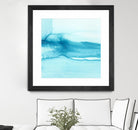 Making Waves III by Ethan Harper on GIANT ART - blue abstract