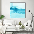 Making Waves III by Ethan Harper on GIANT ART - blue abstract
