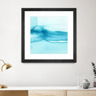 Making Waves III by Ethan Harper on GIANT ART - blue abstract