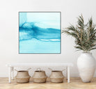 Making Waves III by Ethan Harper on GIANT ART - blue abstract
