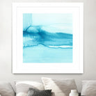 Making Waves III by Ethan Harper on GIANT ART - blue abstract