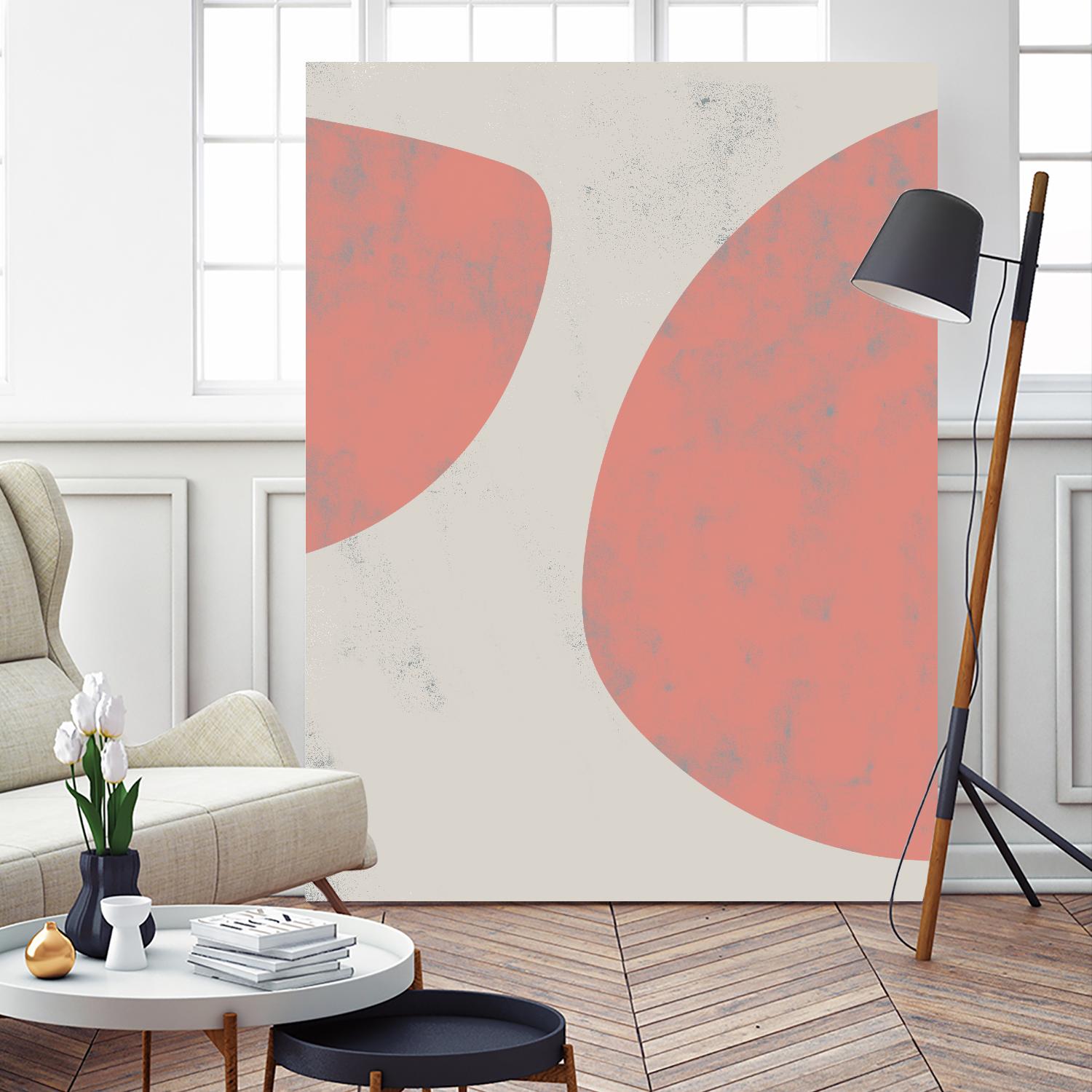 Jet Pack VIII by Chariklia Zarris on GIANT ART - pink abstract