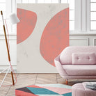 Jet Pack VIII by Chariklia Zarris on GIANT ART - pink abstract