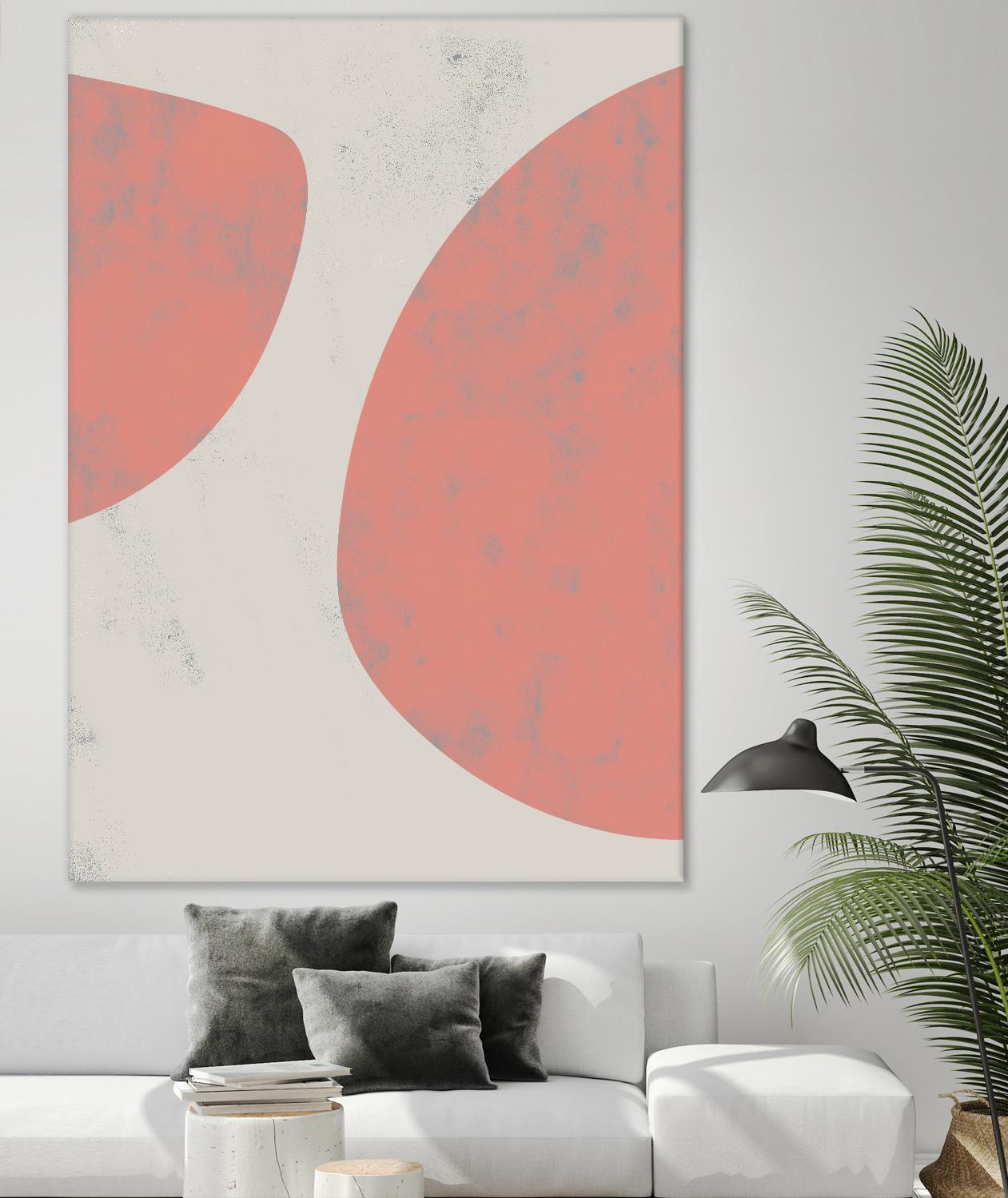 Jet Pack VIII by Chariklia Zarris on GIANT ART - pink abstract