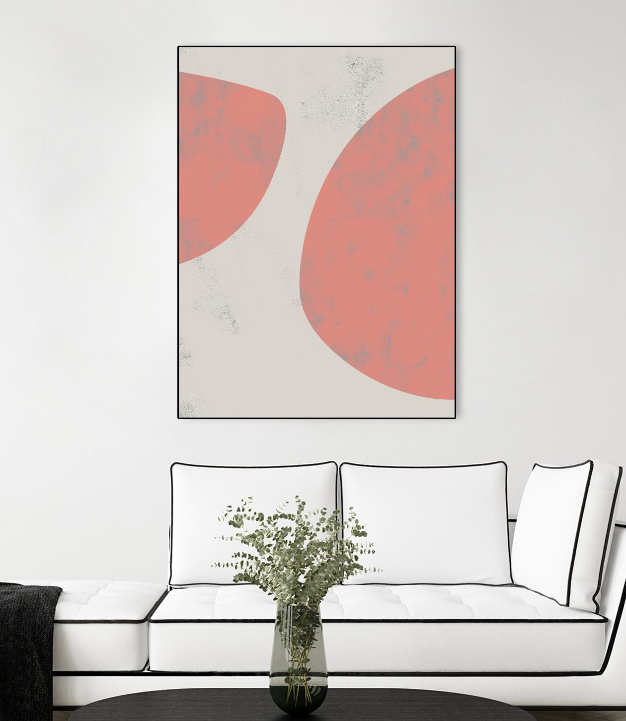 Jet Pack VIII by Chariklia Zarris on GIANT ART - pink abstract