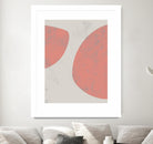 Jet Pack VIII by Chariklia Zarris on GIANT ART - pink abstract