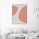 Jet Pack VIII by Chariklia Zarris on GIANT ART - pink abstract