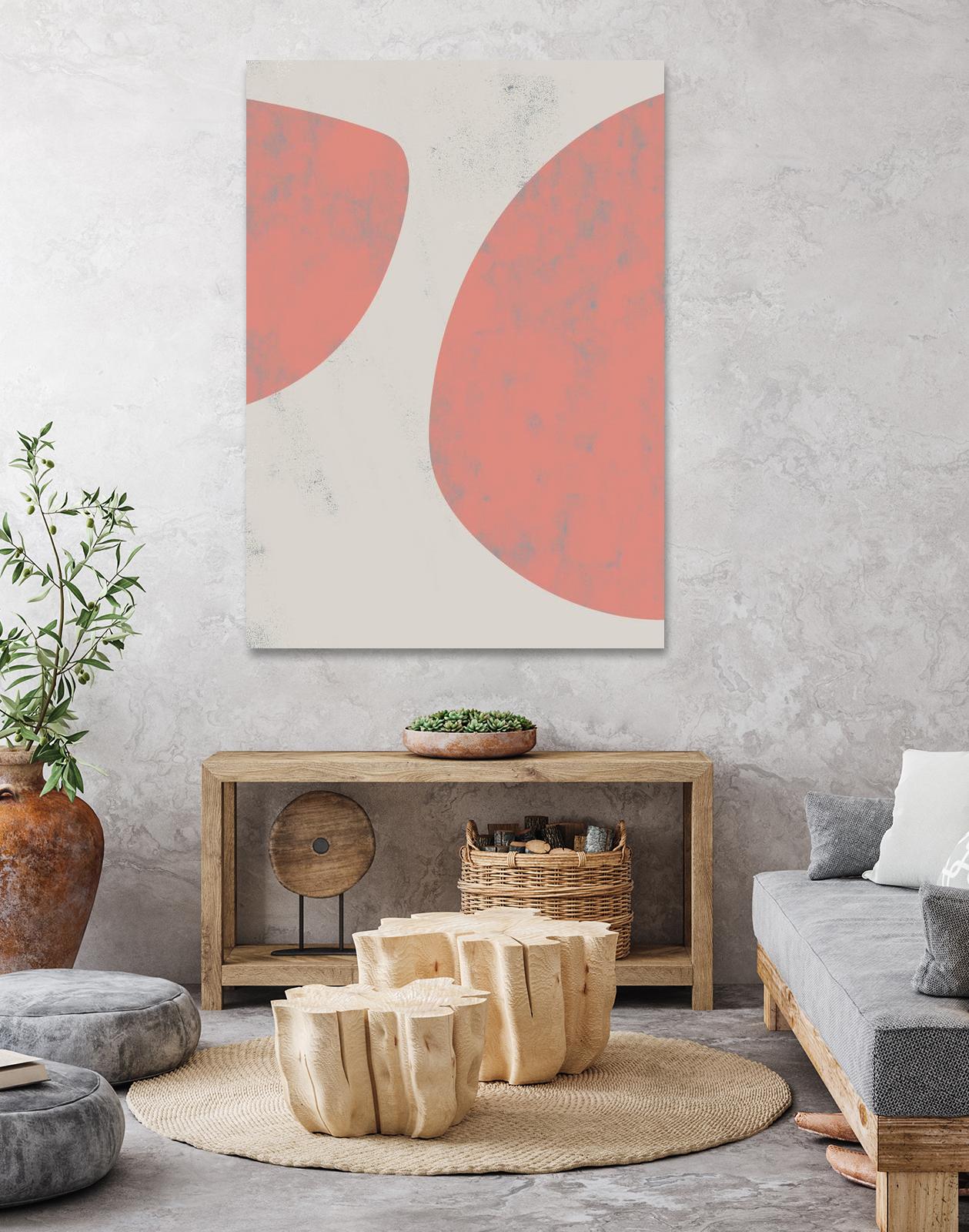 Jet Pack VIII by Chariklia Zarris on GIANT ART - pink abstract