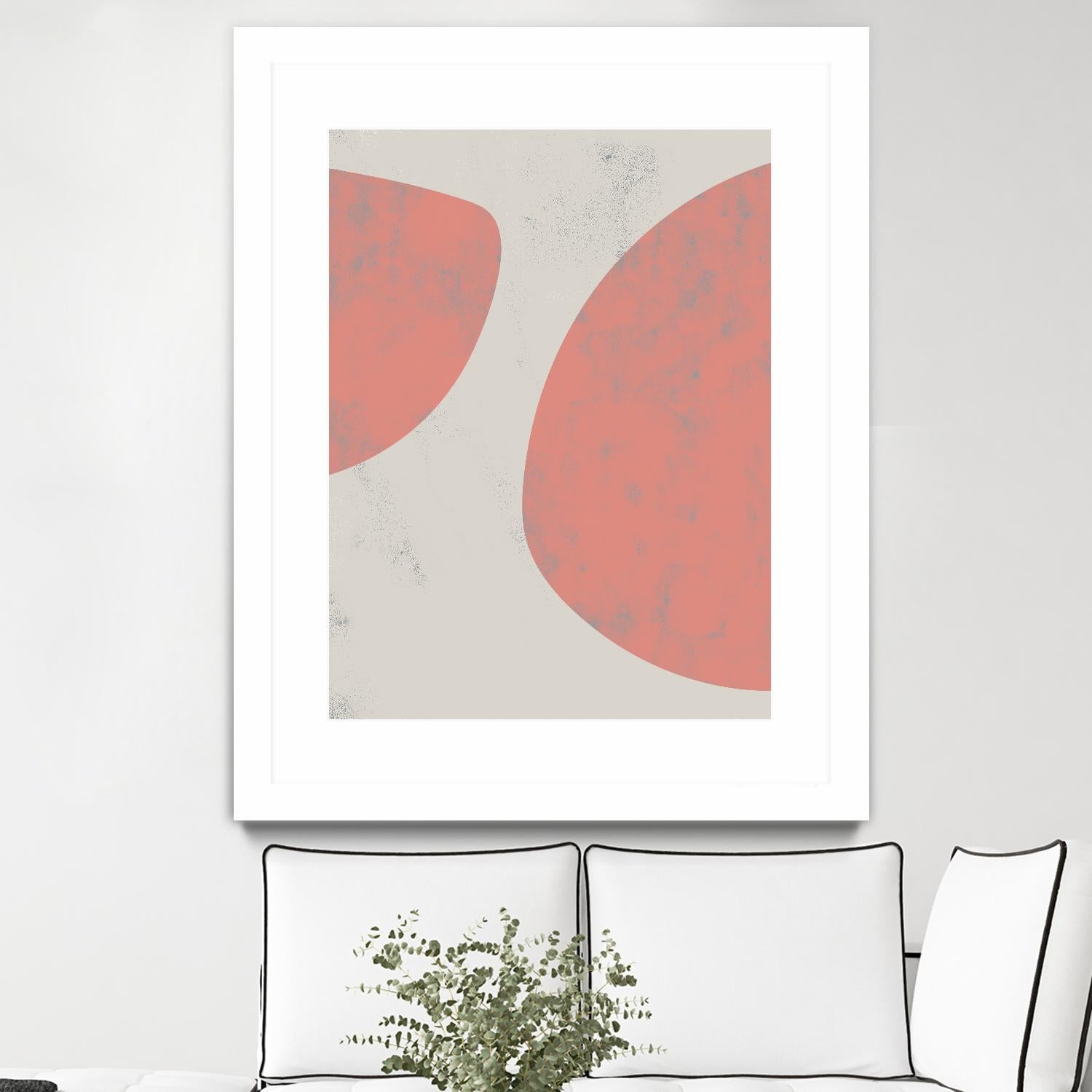 Jet Pack VIII by Chariklia Zarris on GIANT ART - pink abstract