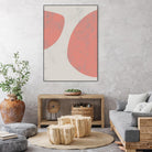 Jet Pack VIII by Chariklia Zarris on GIANT ART - pink abstract