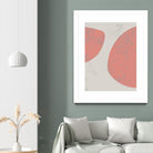 Jet Pack VIII by Chariklia Zarris on GIANT ART - pink abstract