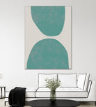 Jet Pack IX by Chariklia Zarris on GIANT ART - blue abstract