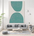 Jet Pack IX by Chariklia Zarris on GIANT ART - blue abstract