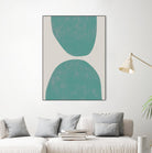 Jet Pack IX by Chariklia Zarris on GIANT ART - blue abstract