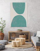 Jet Pack IX by Chariklia Zarris on GIANT ART - blue abstract