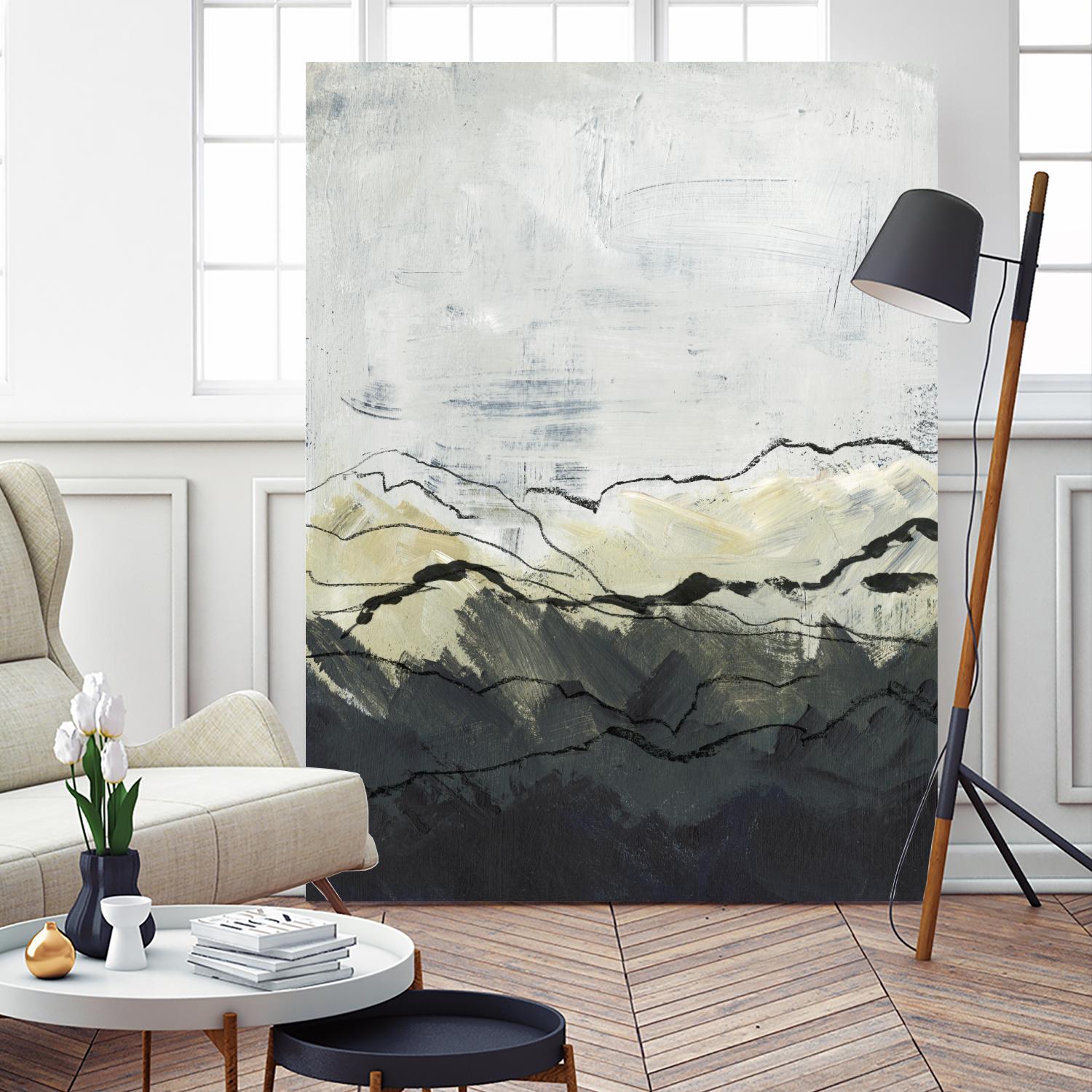 Winter Mountains I by Jennifer Paxton Parker on GIANT ART - abstract