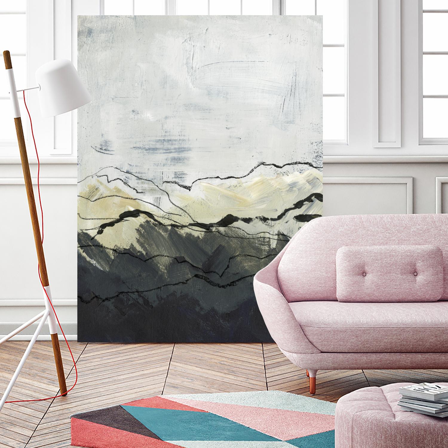 Winter Mountains I by Jennifer Paxton Parker on GIANT ART - abstract