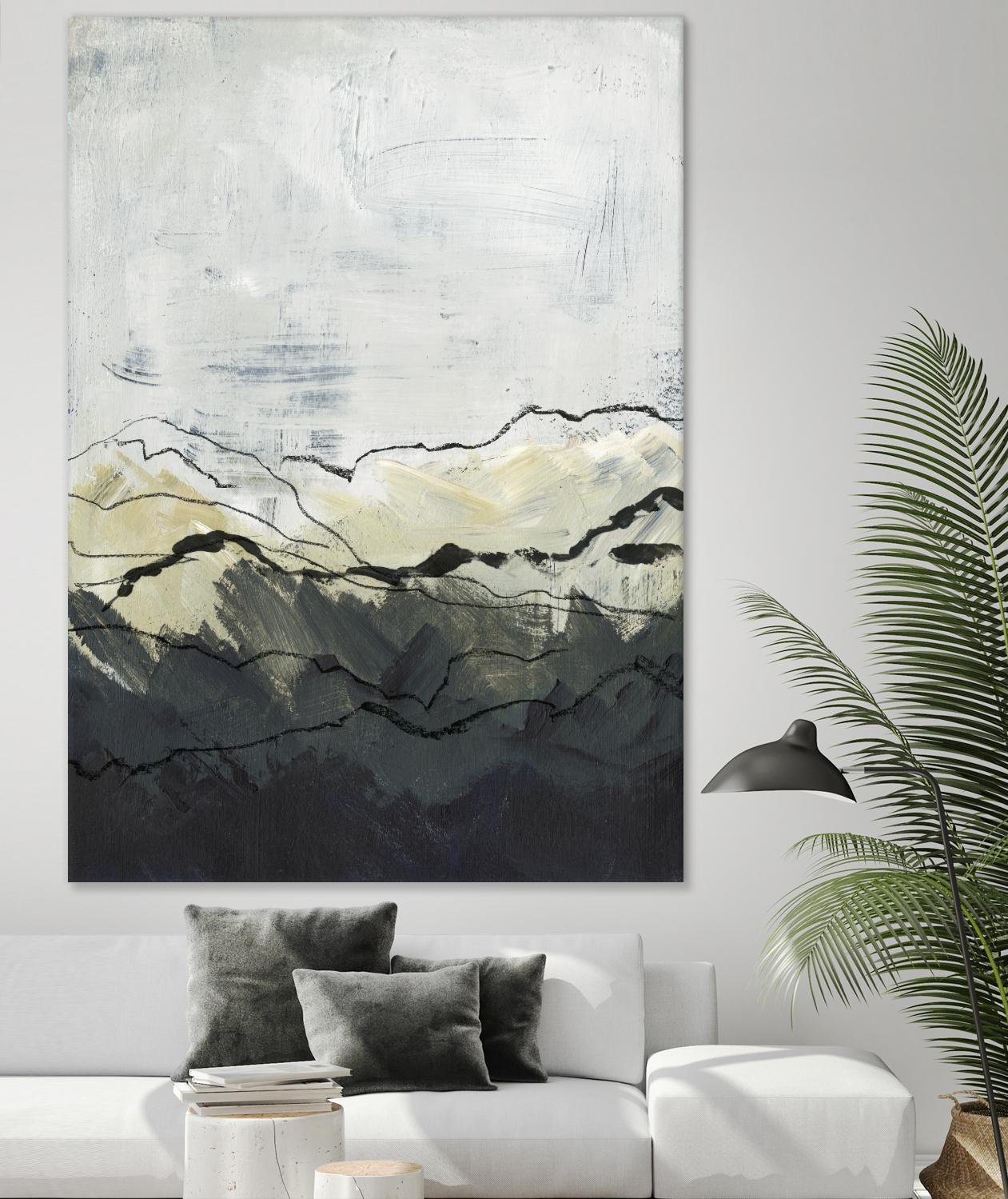 Winter Mountains I by Jennifer Paxton Parker on GIANT ART - abstract