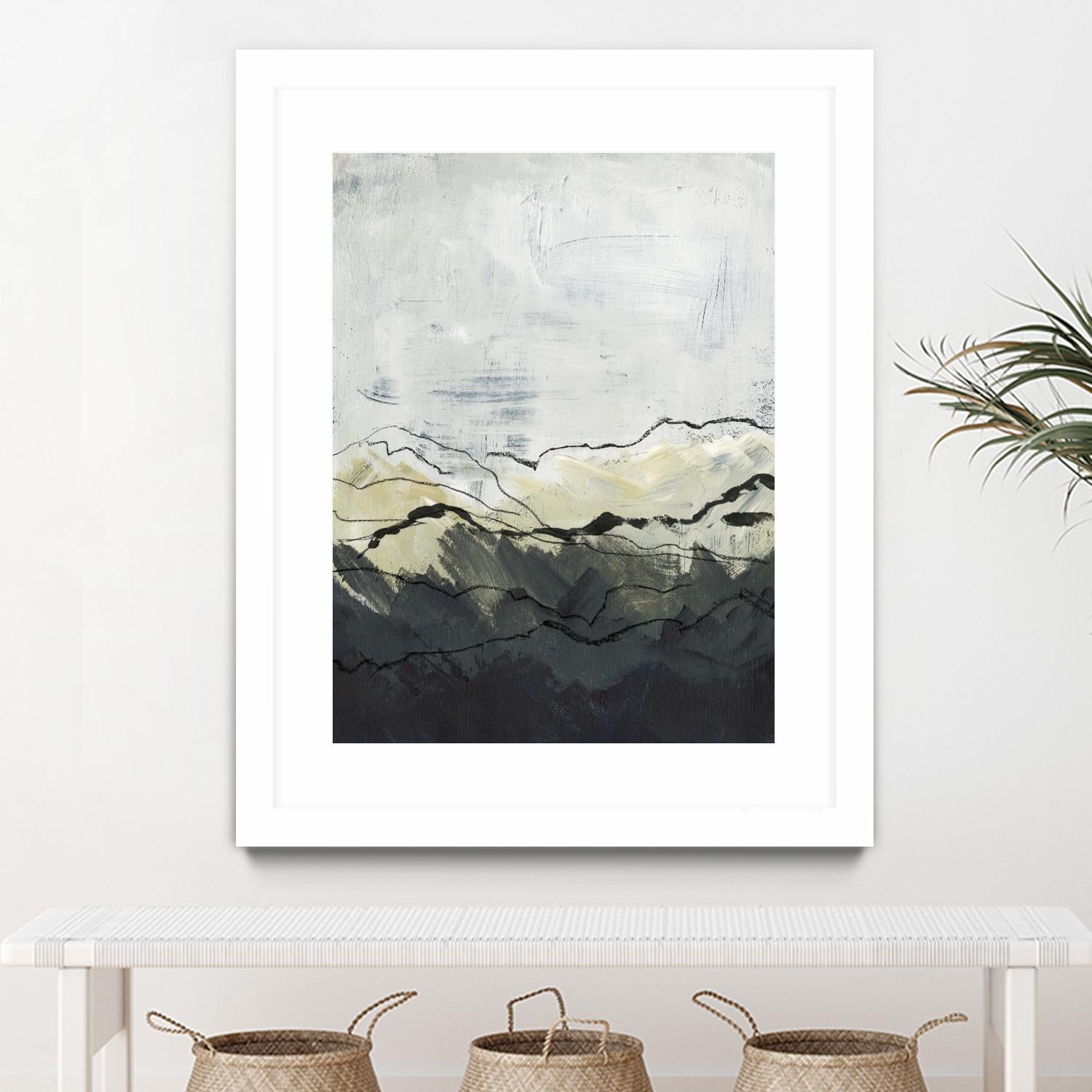 Winter Mountains I by Jennifer Paxton Parker on GIANT ART - abstract