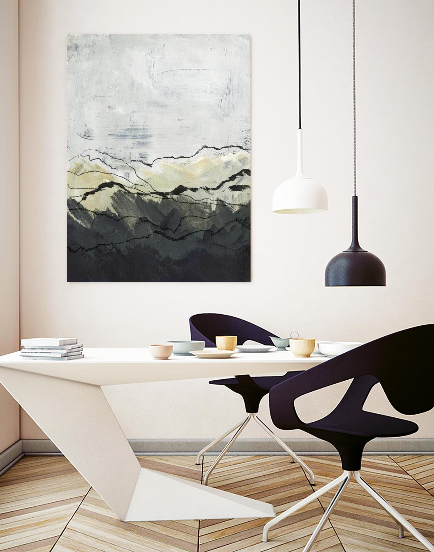 Winter Mountains I by Jennifer Paxton Parker on GIANT ART - abstract