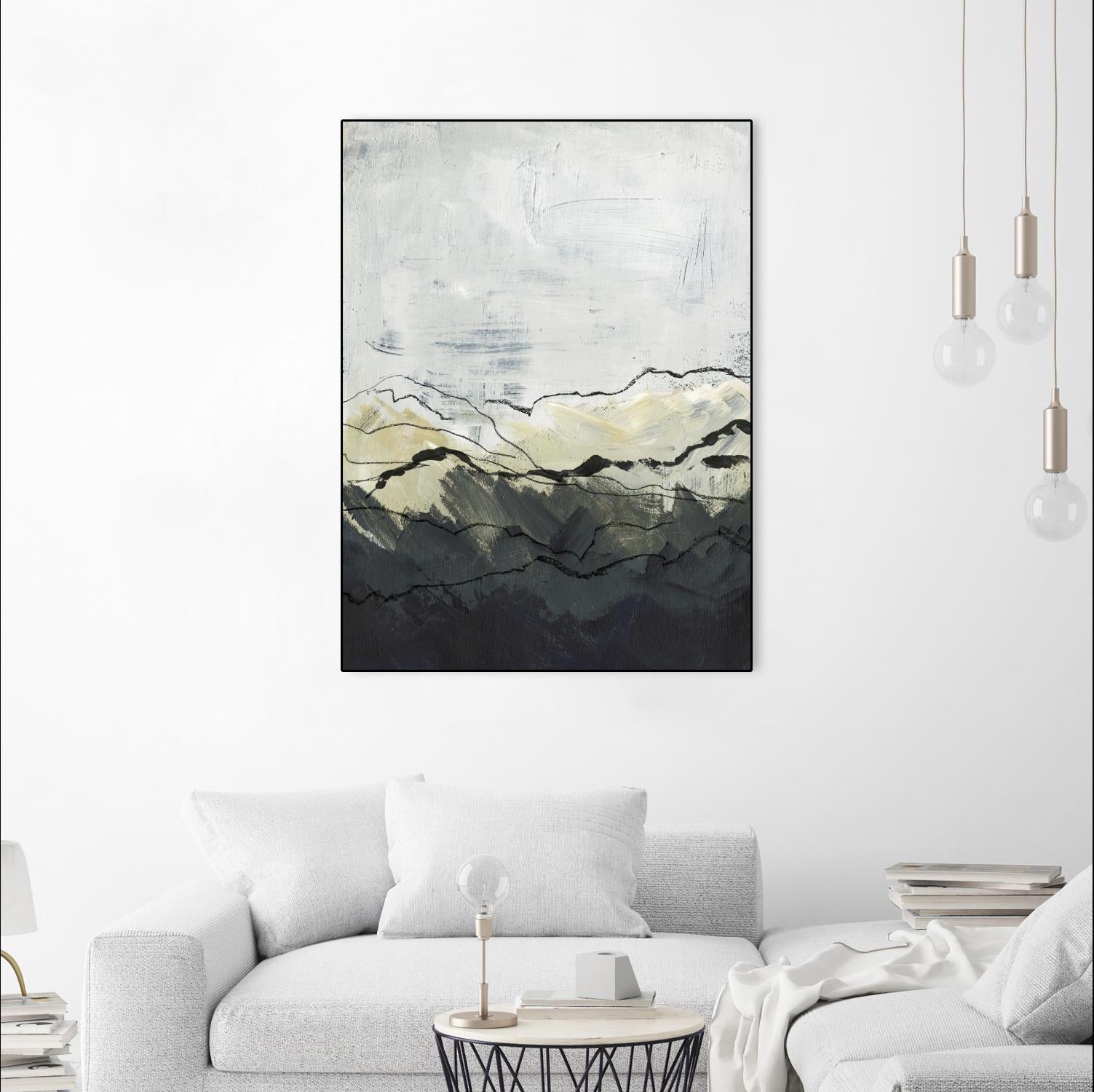 Winter Mountains I by Jennifer Paxton Parker on GIANT ART - abstract