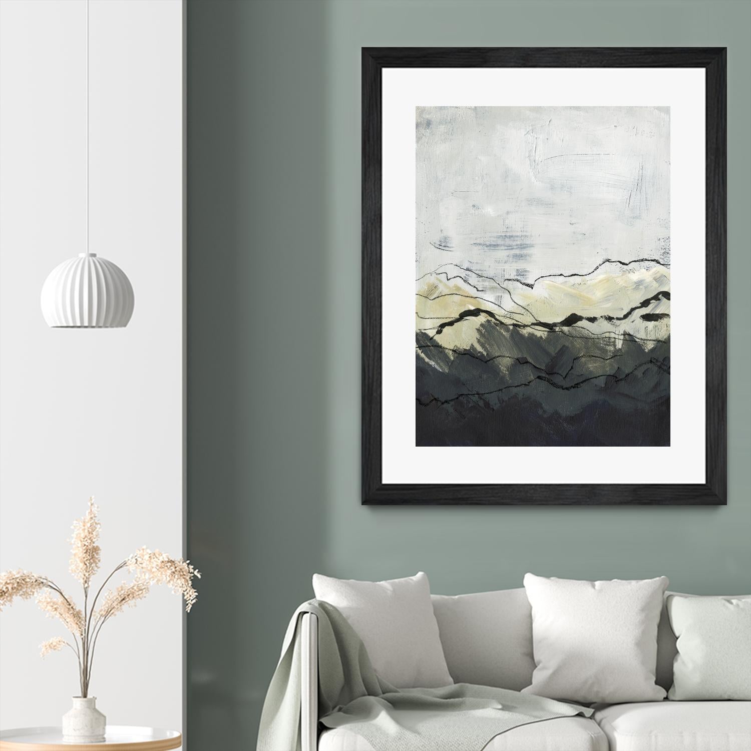 Winter Mountains I by Jennifer Paxton Parker on GIANT ART - abstract