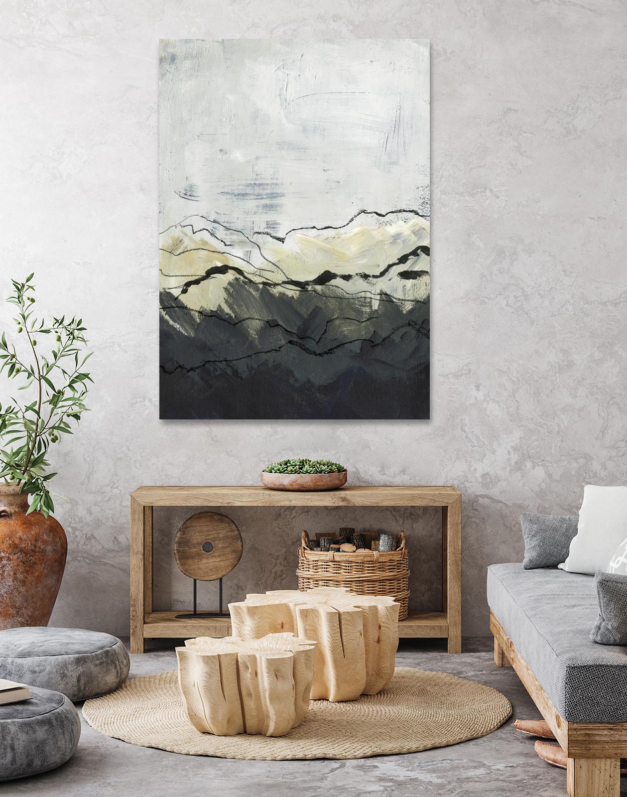 Winter Mountains I by Jennifer Paxton Parker on GIANT ART - abstract